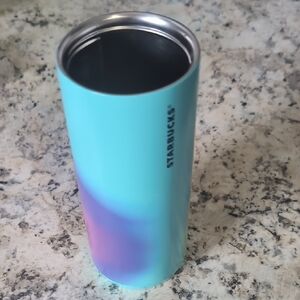 Starbucks Turquoise and Lavender Tumbler‎